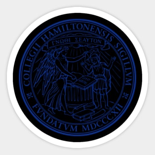 College Hamilton Sticker